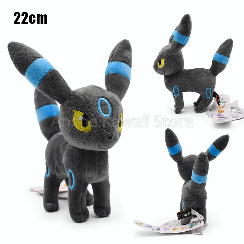 Shiny Umbreon Stuffed Toy Pokemon Plush Toys Kawaii Eeveelution Umbreon Peluche Cartoon Animal Dolls Shiny Umbreon Stuffed Toy Pokemon Plush Toys Kawaii Eeveelution Umbreon Peluche Cartoon Animal Dolls